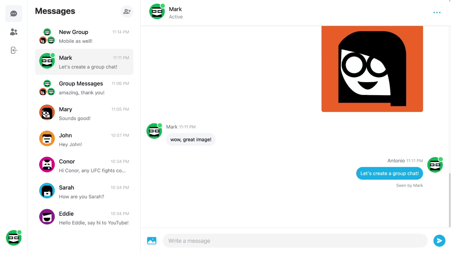 Real-Time Chat Application screenshot
