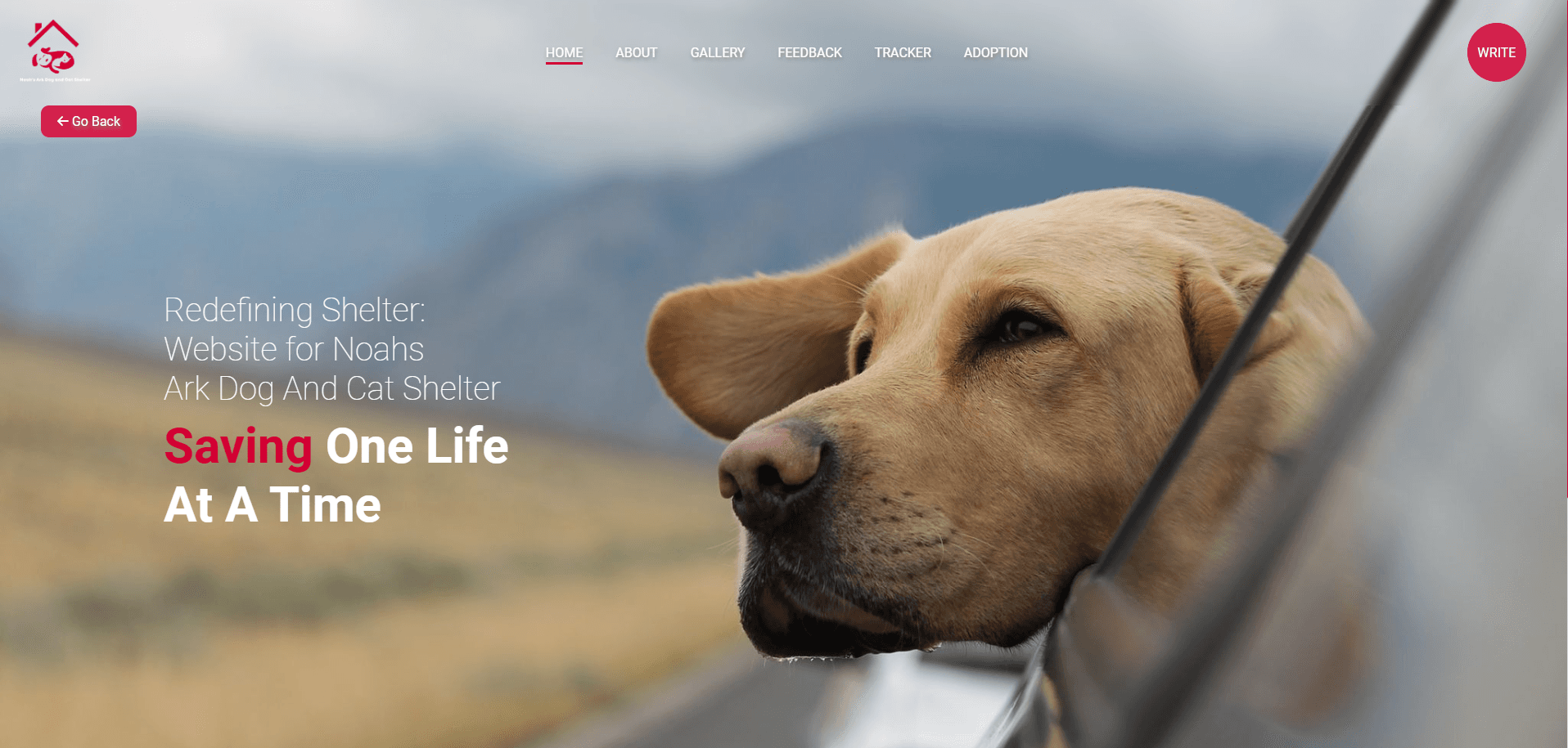 Pet Adoption System screenshot